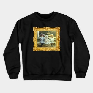 Romanov's googly eyed child Crewneck Sweatshirt